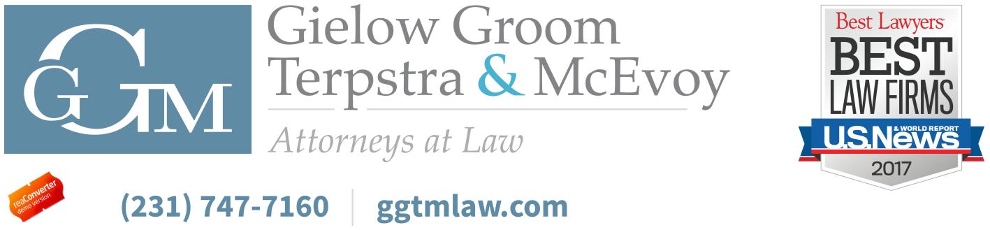 Gielow Groom Terpstra and McEvoy Attorneys at Law